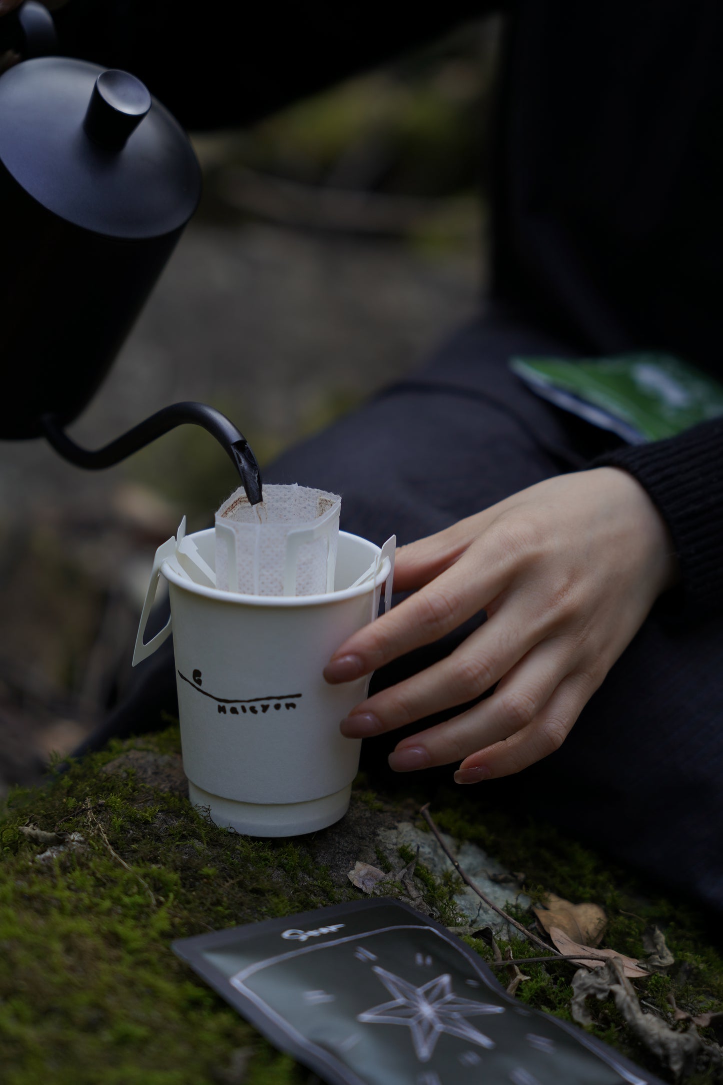 Hanging ear coffee bag