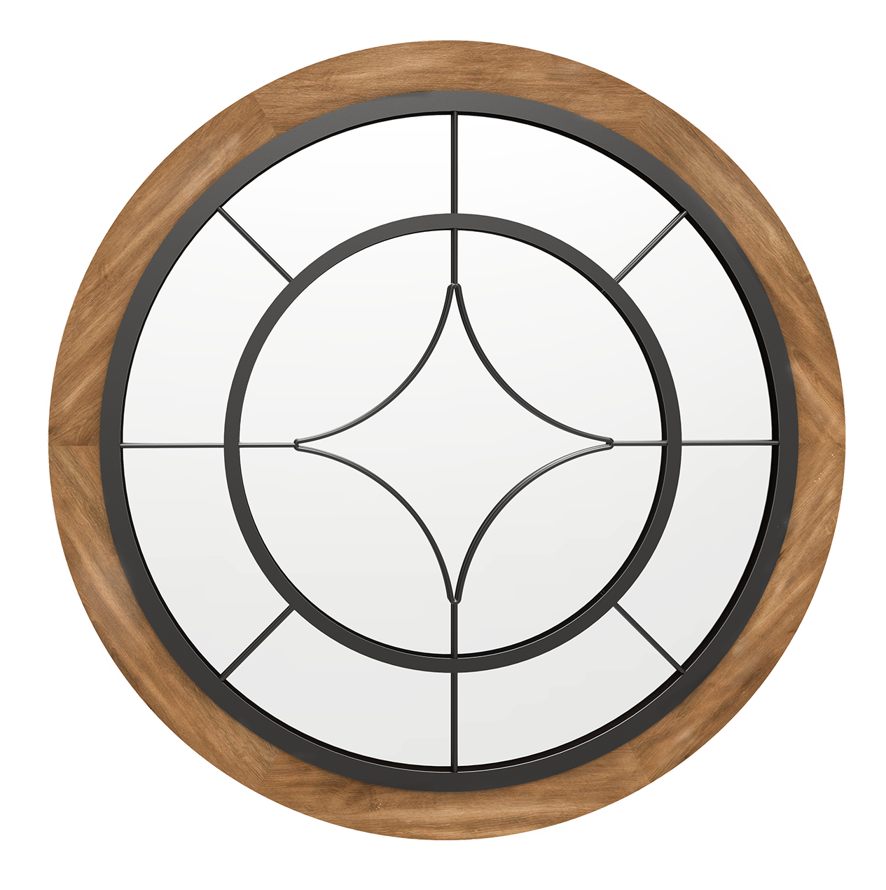 Farmhouse style wood mirror