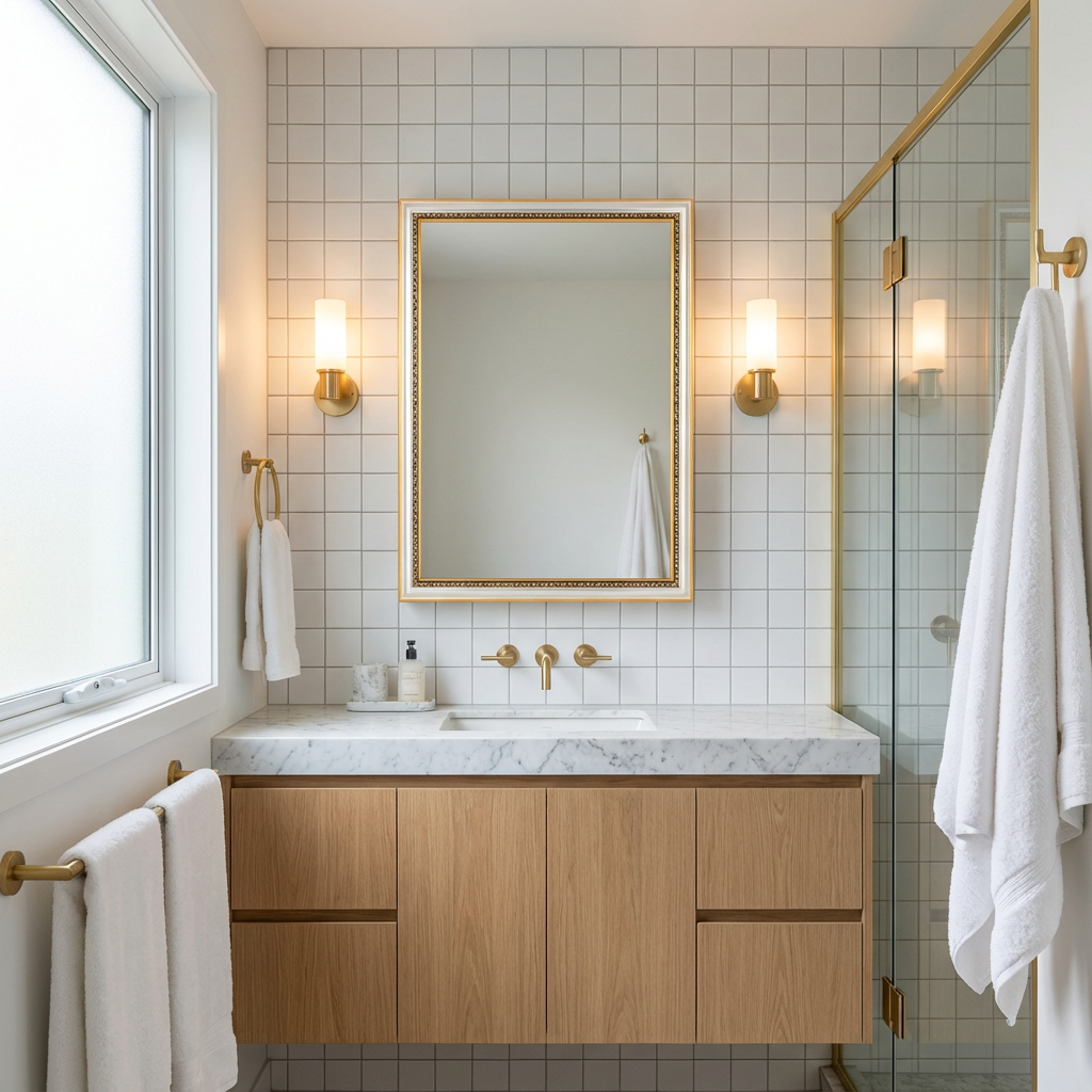 Modern Style Medicine Cabinet Mirror