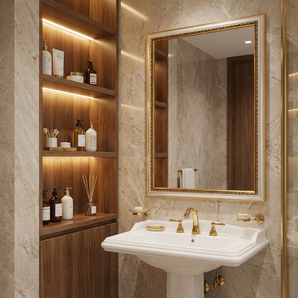 Modern Style Medicine Cabinet Mirror