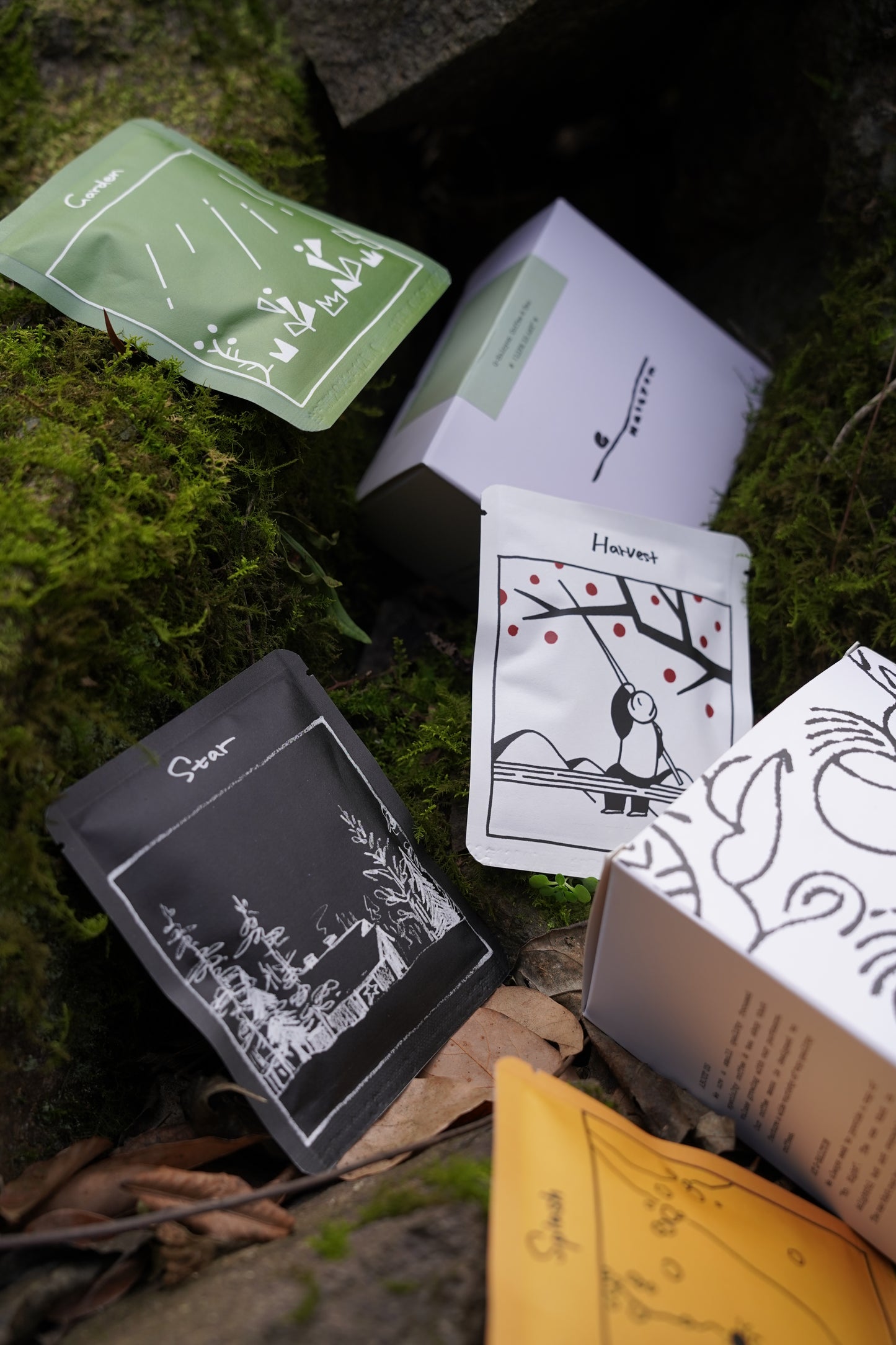 Hanging ear coffee bag