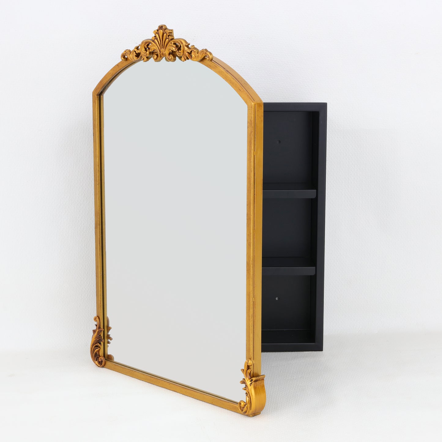 Vintage Medicine Cabinet Mirror with Arched shape